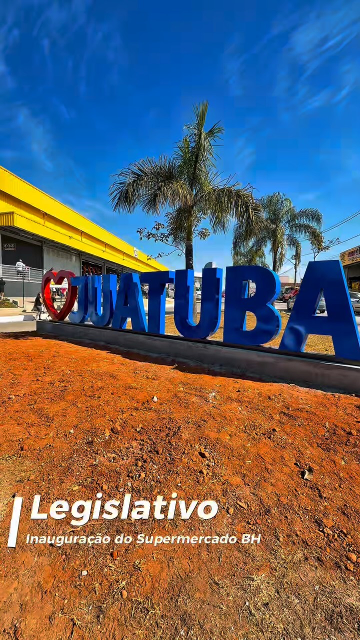 O Legislativo Municipal esteve presente na inauguração do Supermercado BH em Juatuba, acompanhando m…