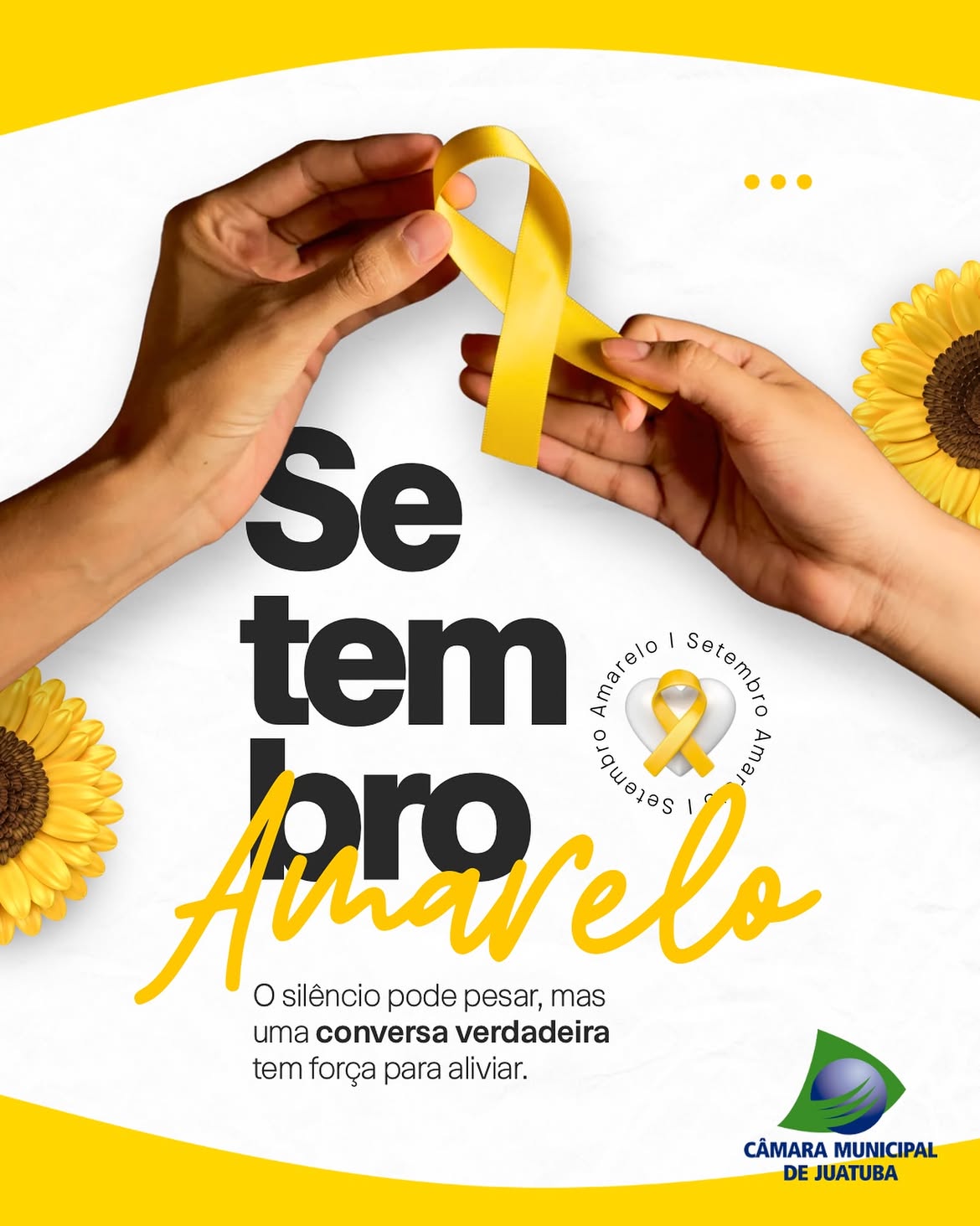 💛 Setembro Amarelo | Mês de valorização da vida

Nem sempre é fácil falar sobre o que sentimos. Mas…