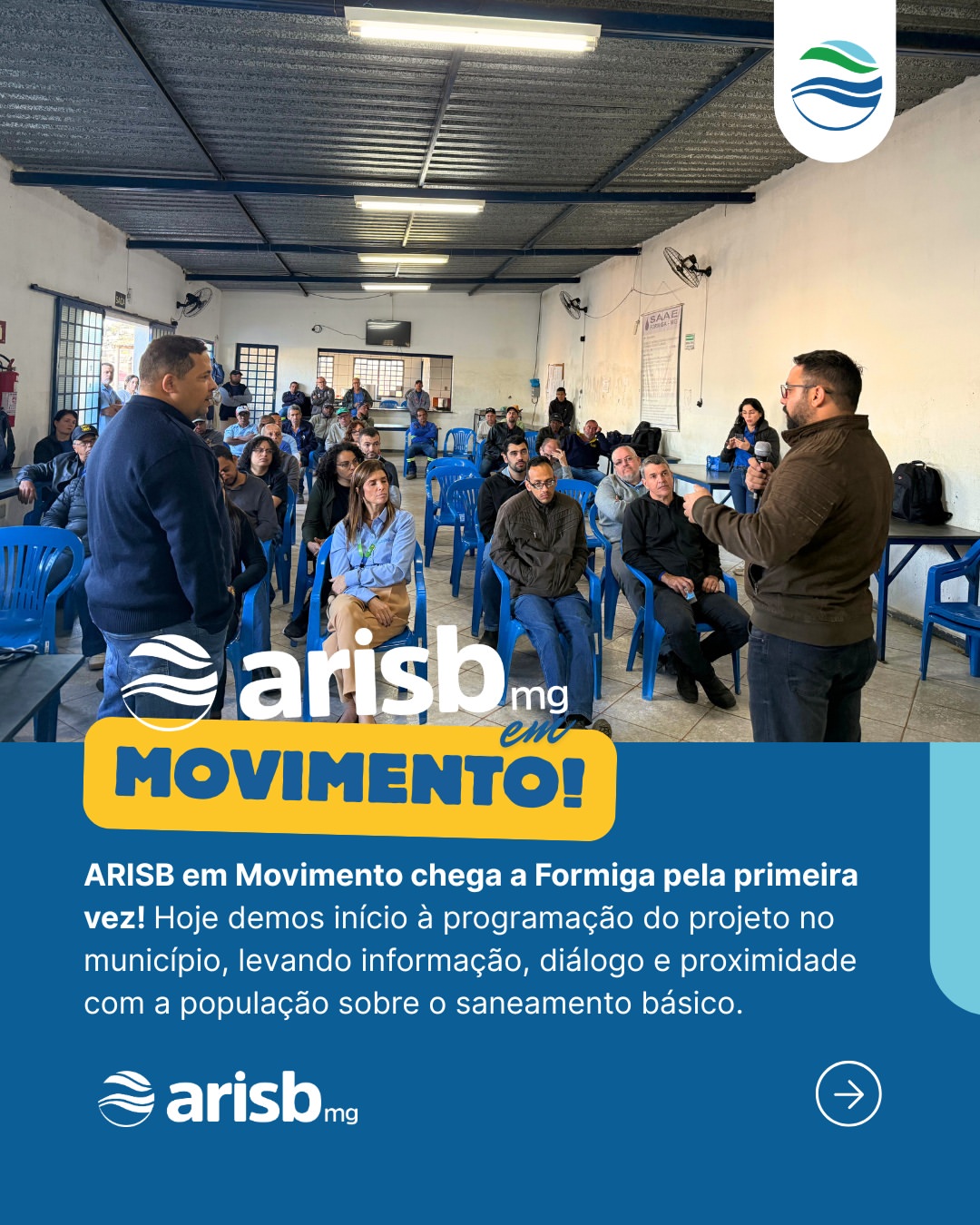 O ARISB em Movimento chegou a Formiga! 💙

O primeiro dia do projeto no município foi dedicado à apr…